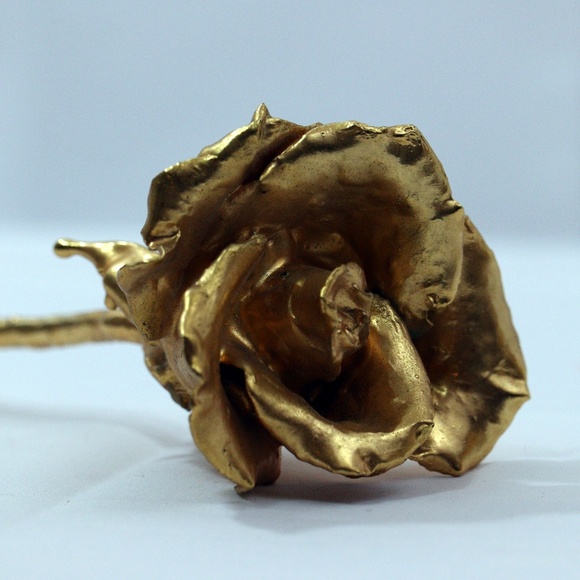 24K Gold Dipped Real Rose - Picture 6 of 7